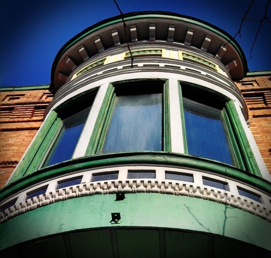 victorian bow window